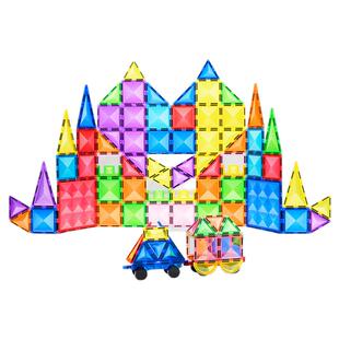 潘多象彩窗异形磁力片儿童益智玩具男女孩拼图新年礼物大积木拼搭