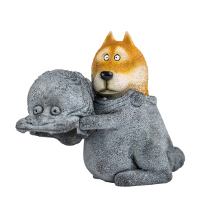 末那末匠丨guodong逗兽记《黄狮虎》国风国潮潮玩艺术手办