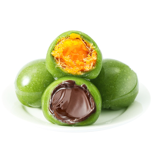 青团蛋黄肉松豆沙糕点团零食小吃早餐好吃叽叽艾草麻薯糯米巧克力