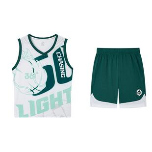 361童装男童运动篮球套装儿童速干2026夏季新款中大童背心短裤