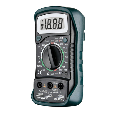 MAS830L小型万用表高精度数字多功能维修电工专用原装数显万能表