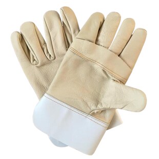 包邮电焊短皮手套头层牛皮耐磨耐油防穿刺焊工焊接劳保防护工作男