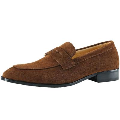 脚感棒！新款一脚蹬反绒乐福鞋