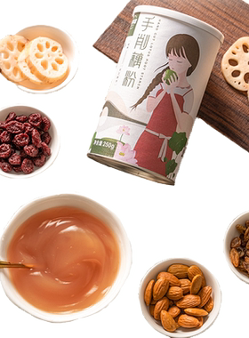 杭州老字号万隆果干食品纯藕粉
