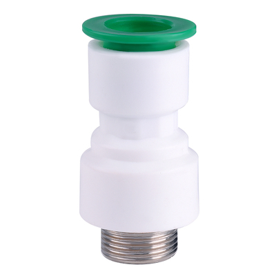 塑料硬管转软管变径转换快速接头