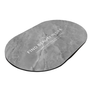 2026新款卫生间专用吸水地垫浴室门口脚垫防滑加厚耐脏免洗硅藻泥