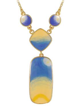 JuicyGrape原创设计星月夜项链