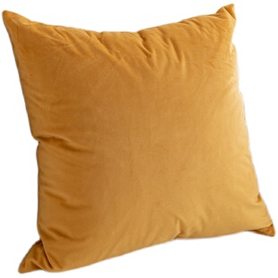 抱枕天鹅绒纯色暖色系简约枕套柔软沙发靠枕装饰软包枕芯床头靠垫