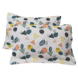 外贸清仓枕套一对装一只装纯棉斜纹夹棉加厚绗缝50x70cm成人全棉