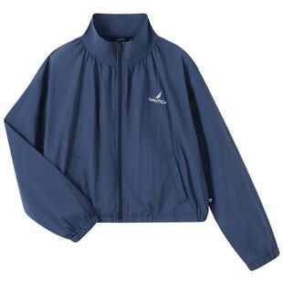 【轻薄防晒】NAUTICA诺帝卡童装儿童运动外套立领夹克户外防晒服