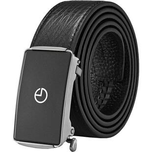 【不锈钢】金利来磨砂内扣皮带男真皮自动扣腰带商务头层牛皮裤带