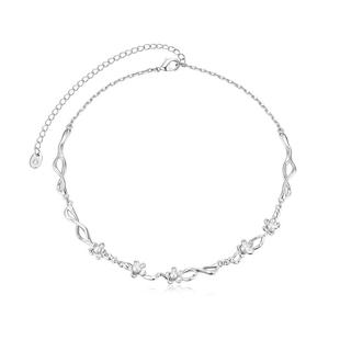 洞天TONETALE花间雨枝蔓项链锁骨链小众甜酷日常百搭高级设计感女