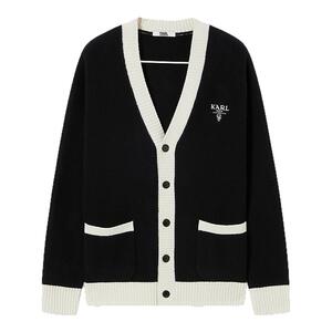 KARLLAGERFELD绵羊毛学院风针织开