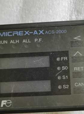 【询价】富士MICREX-AX，ACS-2000实物图片，有个缺适用
