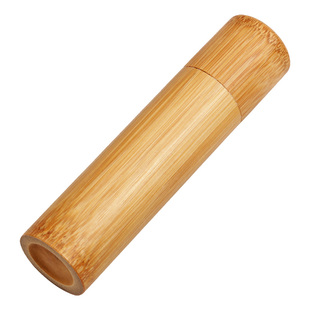 旅行便携随身迷你竹筒茶叶罐套装 小号实木茶罐茶盒密封醒茶叶盒