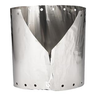 钛工匠户外轻薄纯钛挡风板轻便便携耐用易收纳炉头炉具野营防风板