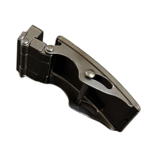 滚轴扣4CM腰带男士皮带老式款加厚滚珠扣头无牙无孔皮带平滑扣子