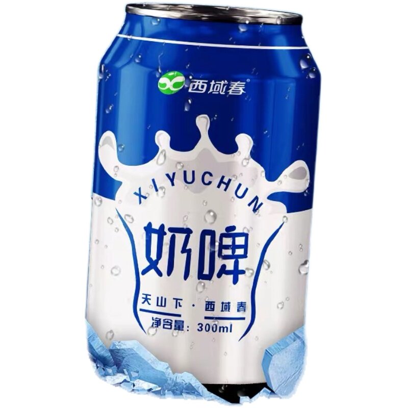 新疆特产天润奶啤300ml*12罐包邮