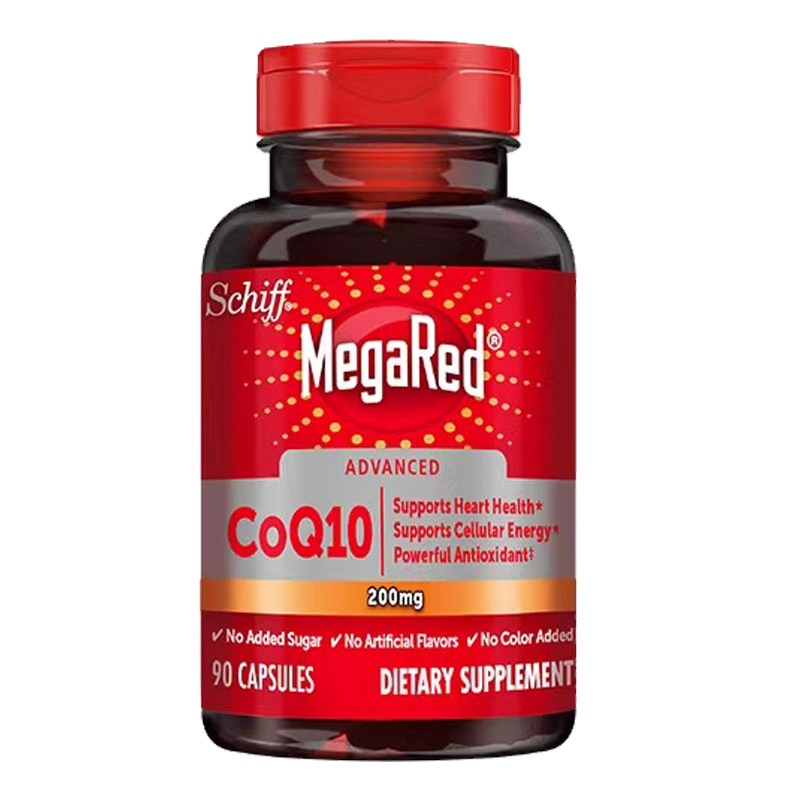 MegaRed脉拓辅酶q10高含量200mg养护心脏备孕美国原装进口旗舰店