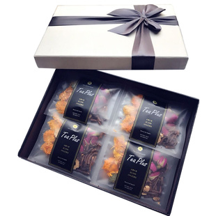 纯手工花果茶新鲜水果茶无添加菊花茶玫瑰茶包精品礼物花茶礼盒