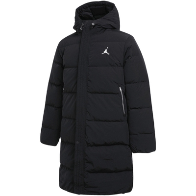 滔搏NIKE耐克男子长款保暖连帽外套运动休闲厚羽绒服FB7314-010