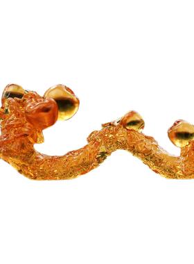 事事如意琉璃笔架装饰摆件居家客厅玄关桌面书房摆放毛笔架用品