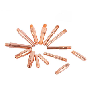 CO2二氧化碳气保焊机焊枪配件 350A保护套 保护咀 导电嘴 连接杆