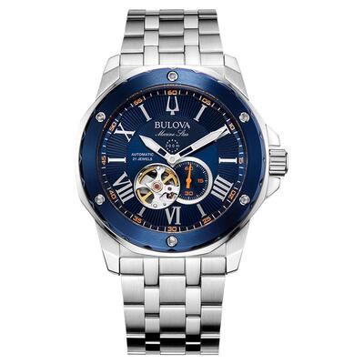 200米防水镂空表盘透底设计