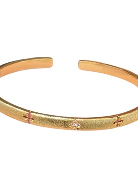 做工巨好！镂空四叶草手链手镯