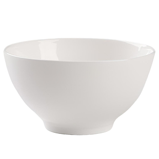 依山石坊一级骨瓷英伦碗饭碗面碗家用吃饭简约纯白釉下彩陶瓷餐具