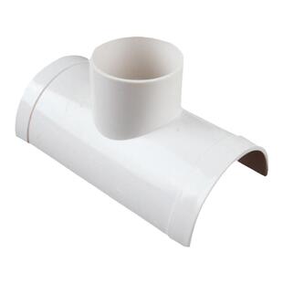 开口三通PVC75*25 110*50 160*75 200*110半边鞍形排水管补漏三通