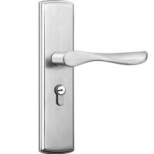 单舌门锁家用通用型卧室房间室内房门木门锁具门把手老式换锁手柄