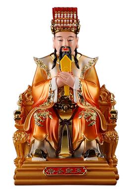 2023新款玉帝王母神像摆件
