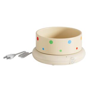 猫碗加热水碗猫咪吃饭碗狗狗喝水器冬天保温宠物碗恒温猫咪饮水机