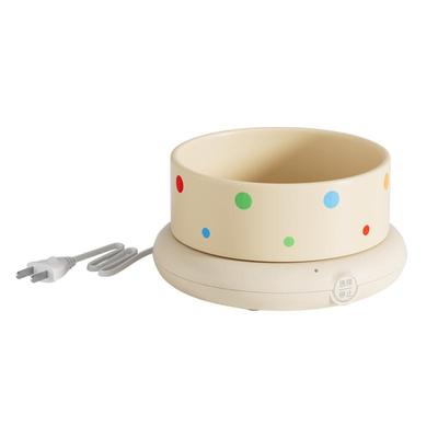 猫碗加热水碗猫咪吃饭碗狗狗喝水器冬天保温宠物碗恒温猫咪饮水机