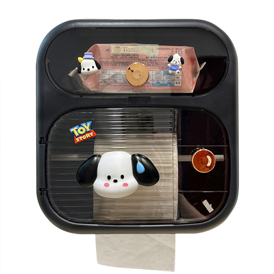 厕所卫生纸置物架可爱卡通卷纸盒