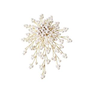 可造型精致法式烟花胸针女小众高档西装配饰别针复古大衣装饰