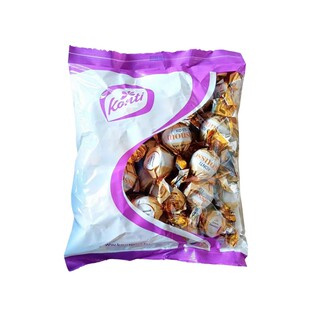 俄罗斯进口康吉夹心巧克力糖果卡布其诺味新年糖结婚喜糖特产零食