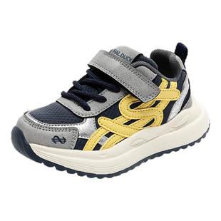 G.Duck.Hello小黄鸭男童鞋网面透气2026春款儿童运动鞋女防水皮面