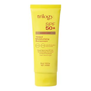 [福利4折]trilogy萃乐活保湿防晒霜深色SPF50+防紫外线50ml