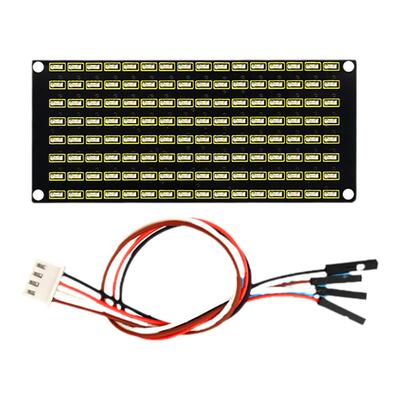 适用8*16点阵LED灯arduino