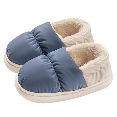 悦咖男童中大童冬季保暖棉鞋