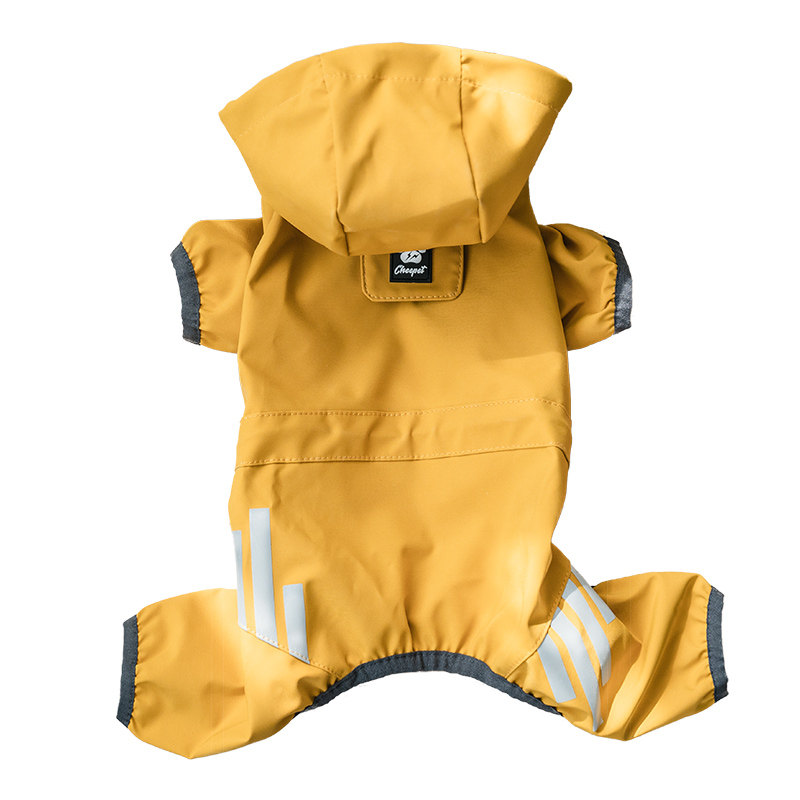 仨娃麻麻 宠物狗狗雨衣四脚全包小型犬雨披防水雨服泰迪比熊雨披