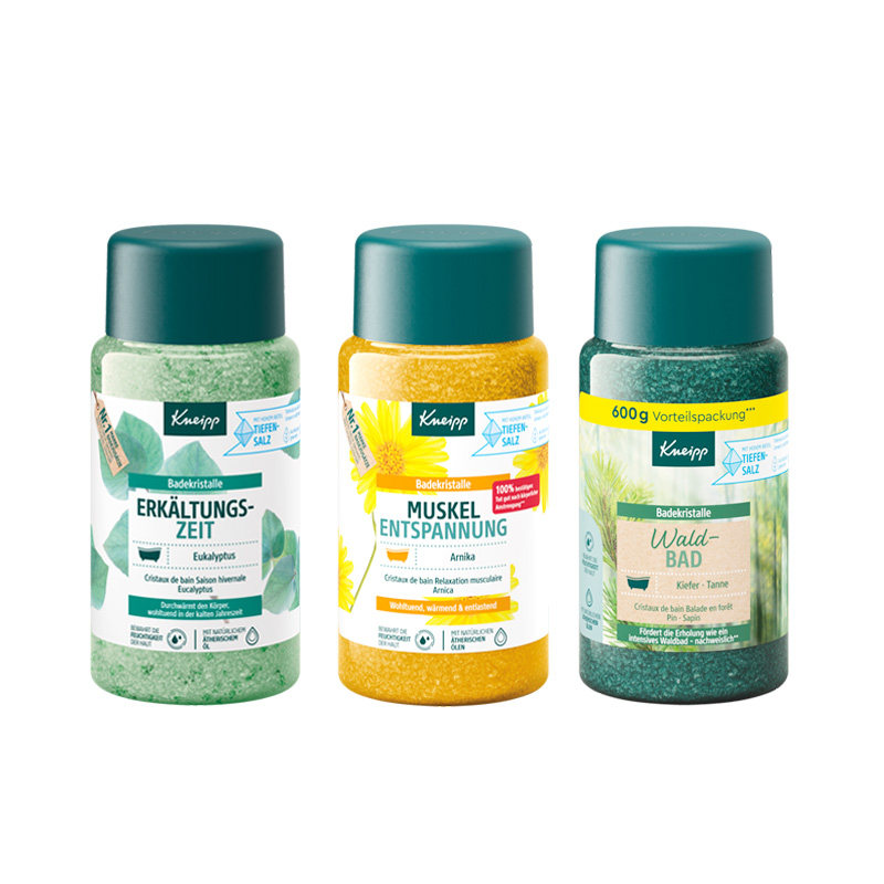 kneipp克奈圃浴盐深层放松舒缓解疲惫金山车檀香杜松尤加利加量款