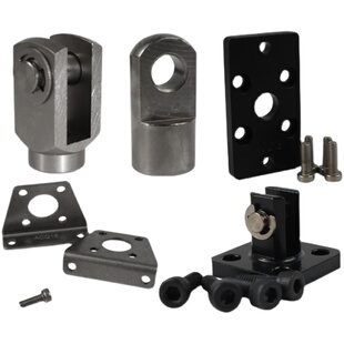 原装正品亚德客ACQ气缸附件CB/LB/FA/I/Y型接头-12-16-20-25-32