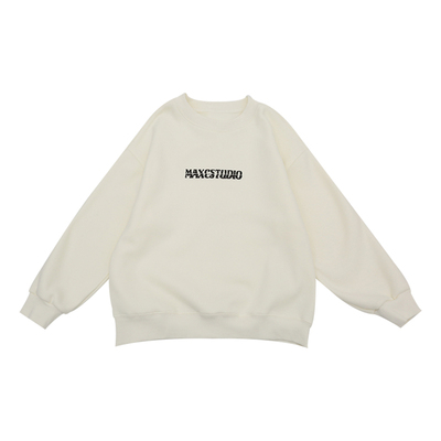 男童加绒卫衣加厚套头衫圆领上衣