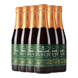 Lindemans林德曼兰比克啤酒混酿口味250ml*6瓶比利时进口精酿果啤