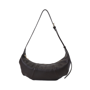 南风Chio2nd 头层牛皮吟游旅人牛角包包女款休闲高级感单肩斜挎包