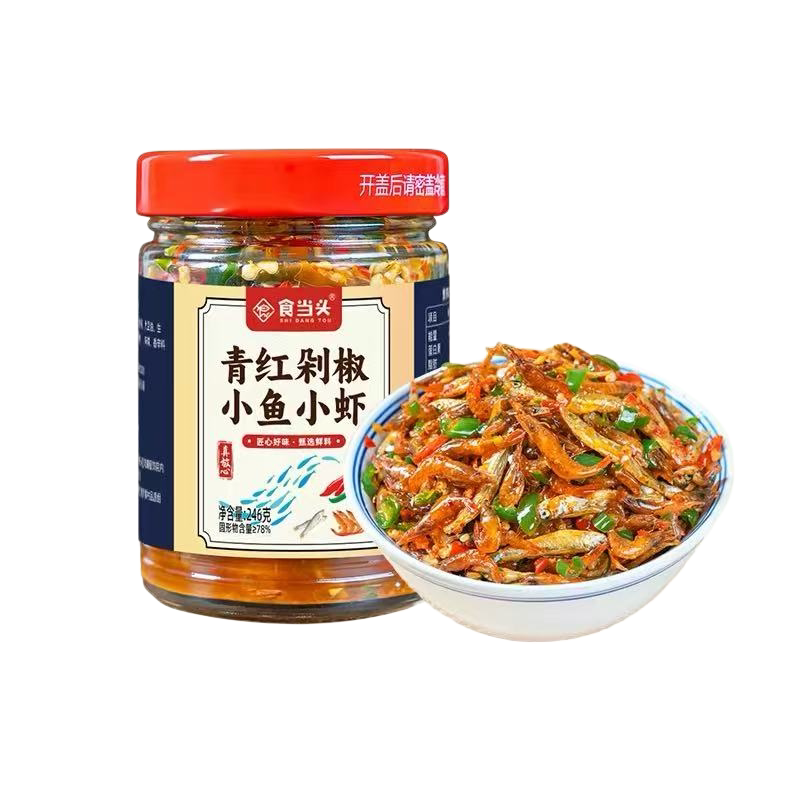 江西小鱼小虾香辣酱即食