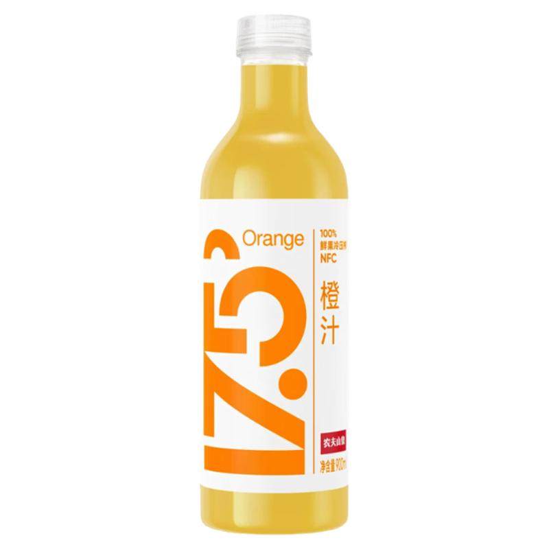 瓶装鲜榨果汁农夫山泉